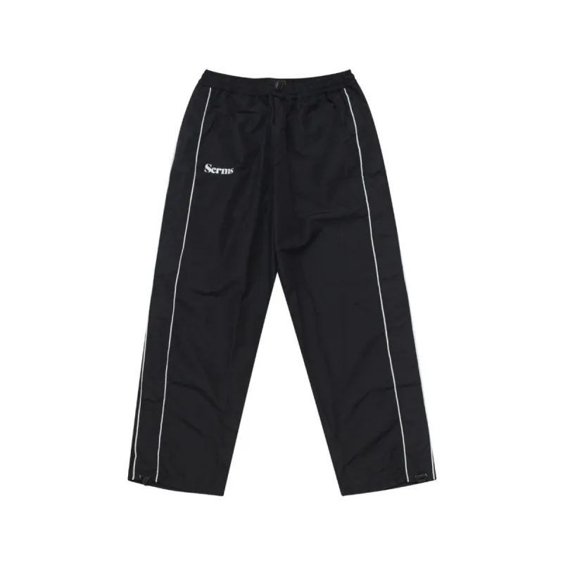 Track Pants Parachute DHOME BLACK Loose Fit sold by Screamous