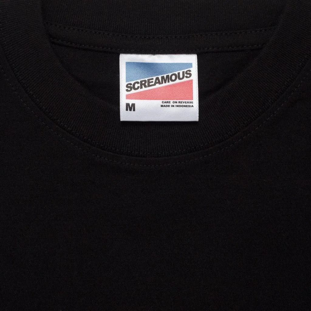T-Shirt BOXY FIT 16s TYPEFORM and COLLECTIVE SHAPES LIGHTNING BLACK sold by Screamous product image thumbnail 3