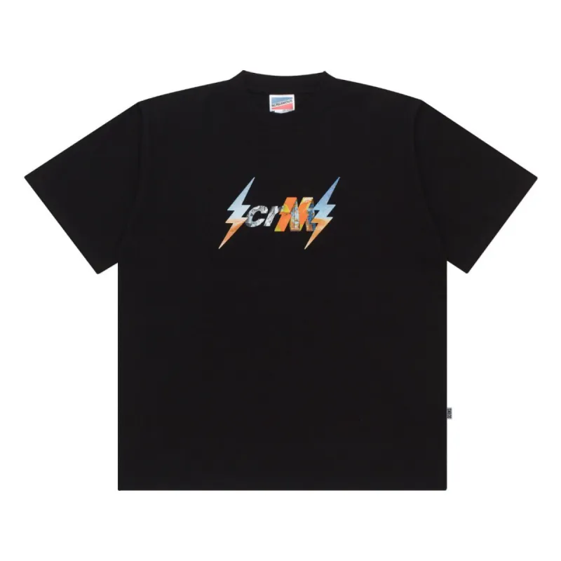 T-Shirt BOXY FIT 16s TYPEFORM and COLLECTIVE SHAPES LIGHTNING BLACK sold by Screamous