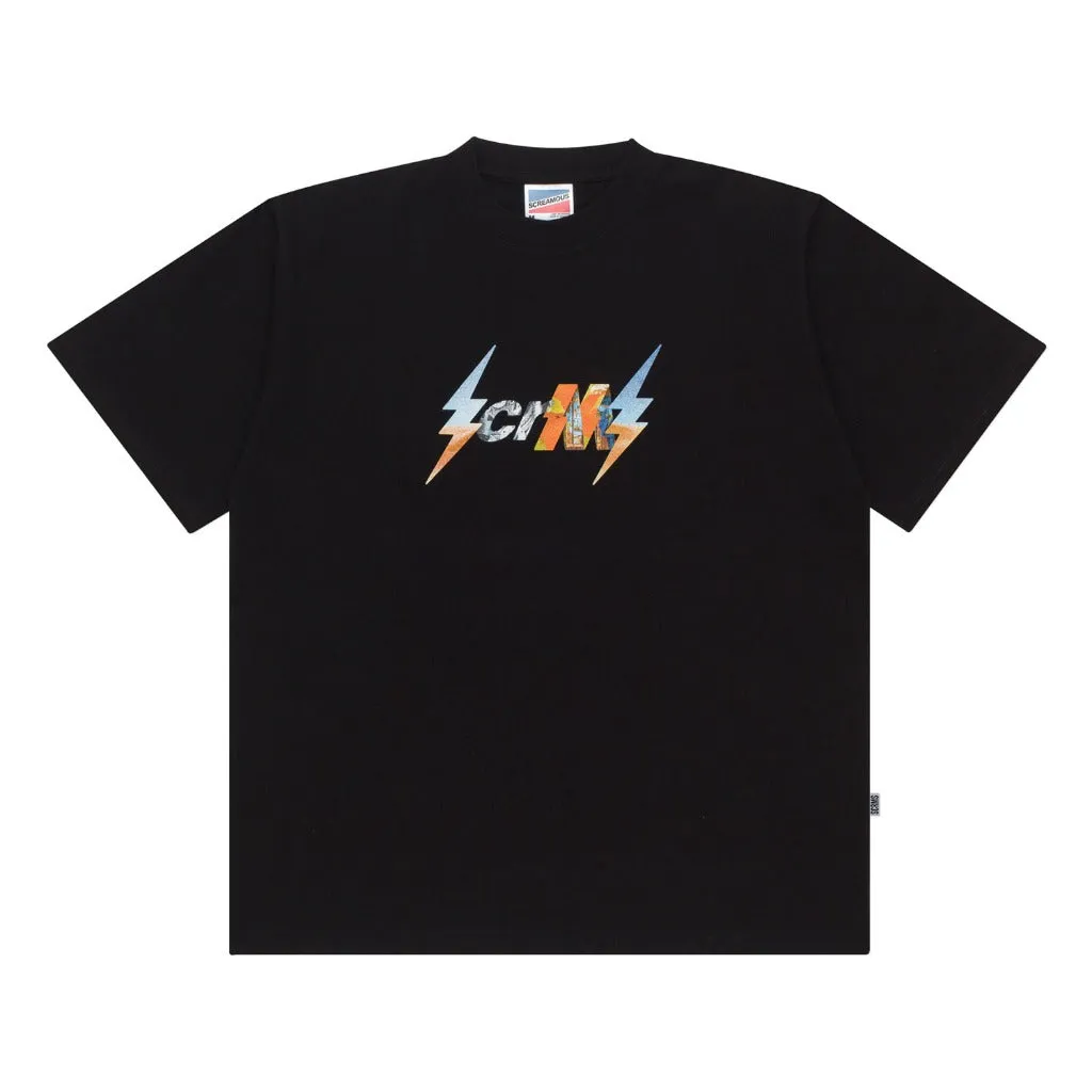 T-Shirt BOXY FIT 16s TYPEFORM and COLLECTIVE SHAPES LIGHTNING BLACK sold by Screamous