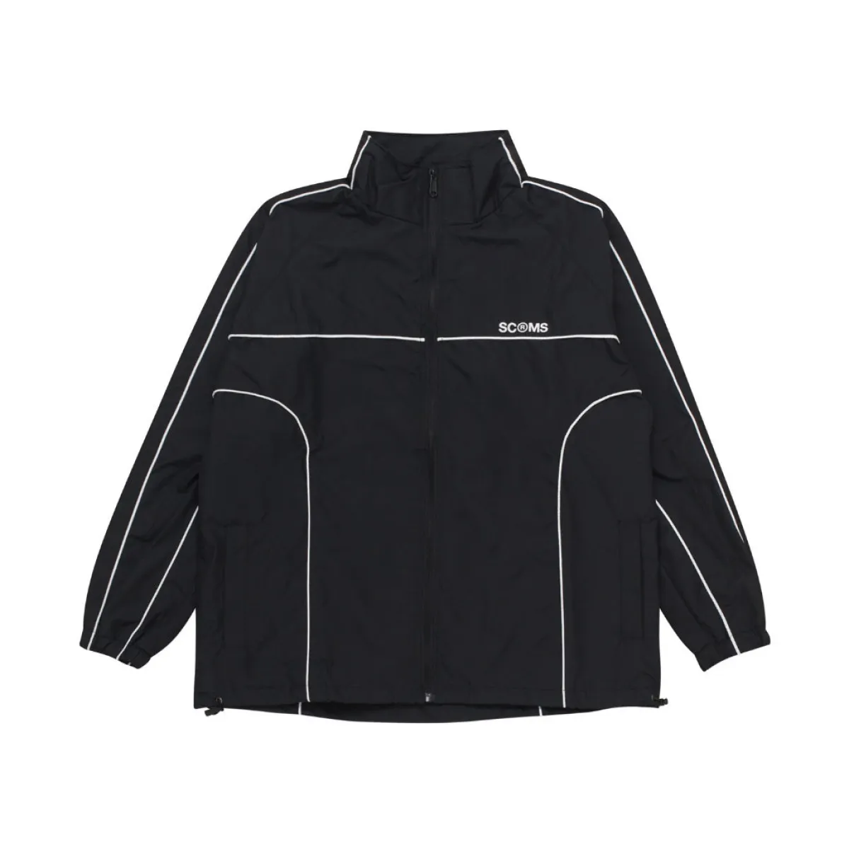WindBreaker Jacket AGATHIAS BLACK sold by Screamous