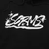 Pullover Hoodie Oversize MAZE BLACK sold by Screamous