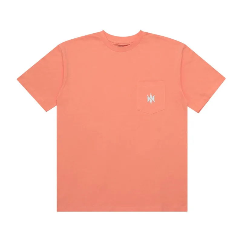 T-Shirt BASIC POCKET CROWN BLOOMING DAHLIA sold by Screamous