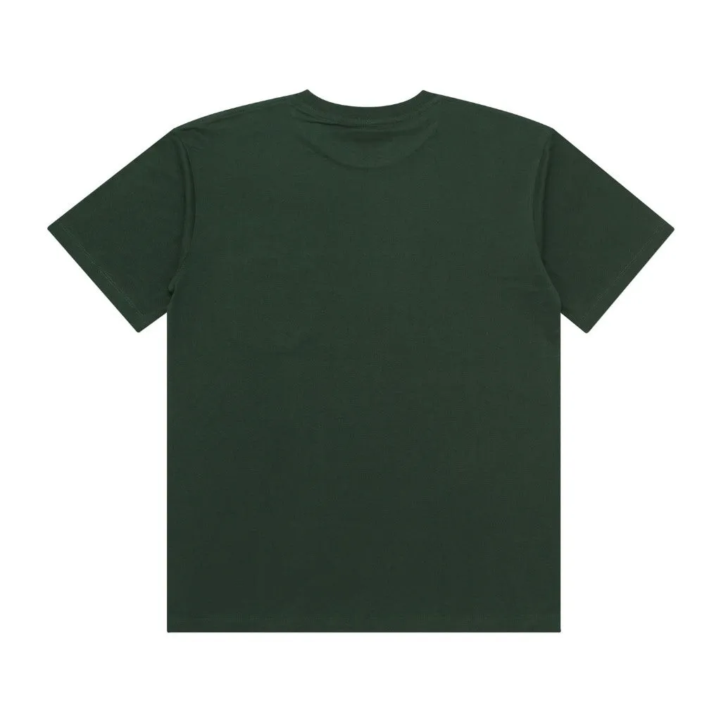 T-Shirt BASIC POCKET CROWN FOREST GREEN sold by Screamous product image thumbnail 4