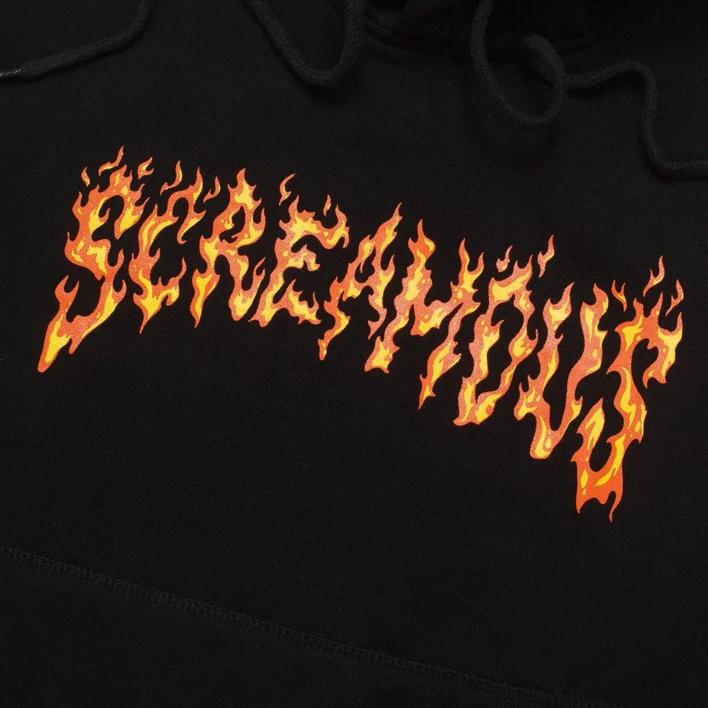 Pullover Hoodie Oversize VARM BLACK sold by Screamous product image thumbnail 2