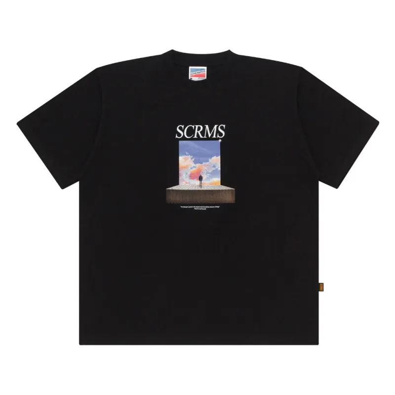 T-Shirt BOXY FIT 16s FIFTY FIVE and BEYOND ENTRANCE BLACK sold by Screamous