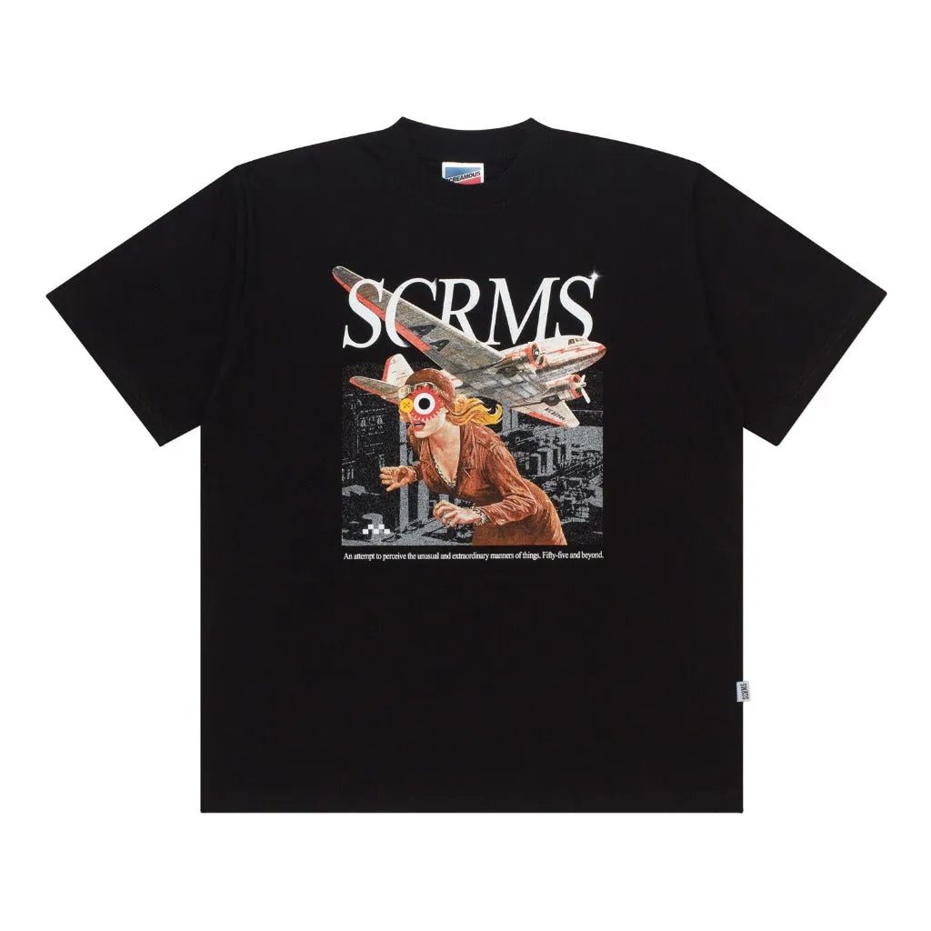 T-Shirt BOXY FIT 16s FIFTY FIVE and BEYOND RUNAWAY BLACK sold by Screamous