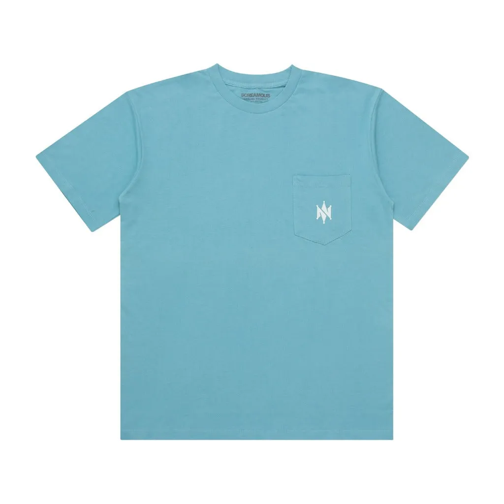 T-Shirt BASIC POCKET CROWN sold by Screamous product image thumbnail 5