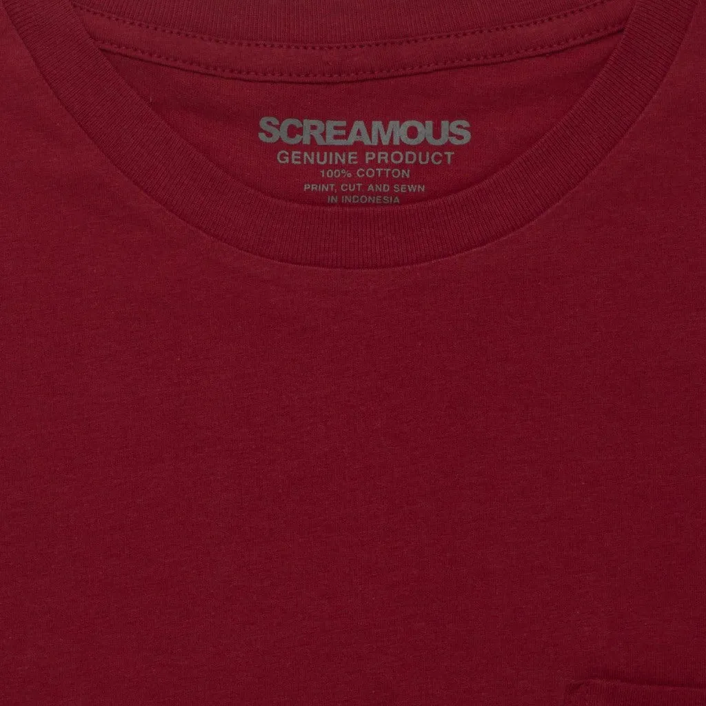 T-Shirt BASIC POCKET CROWN sold by Screamous product image thumbnail 2