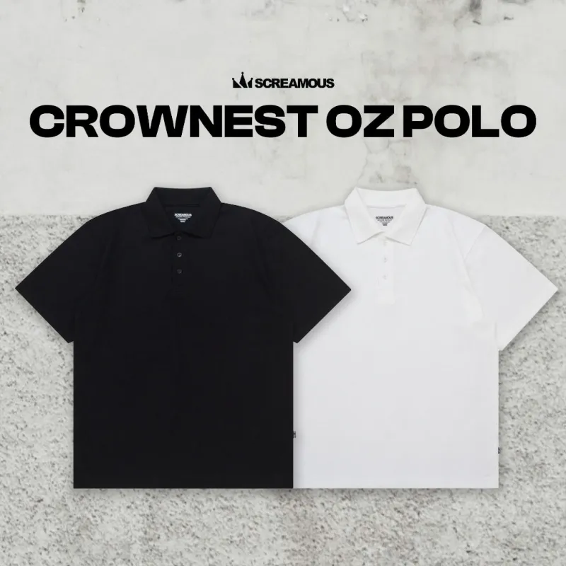 Polo Shirt Oversize CROWNEST sold by Screamous