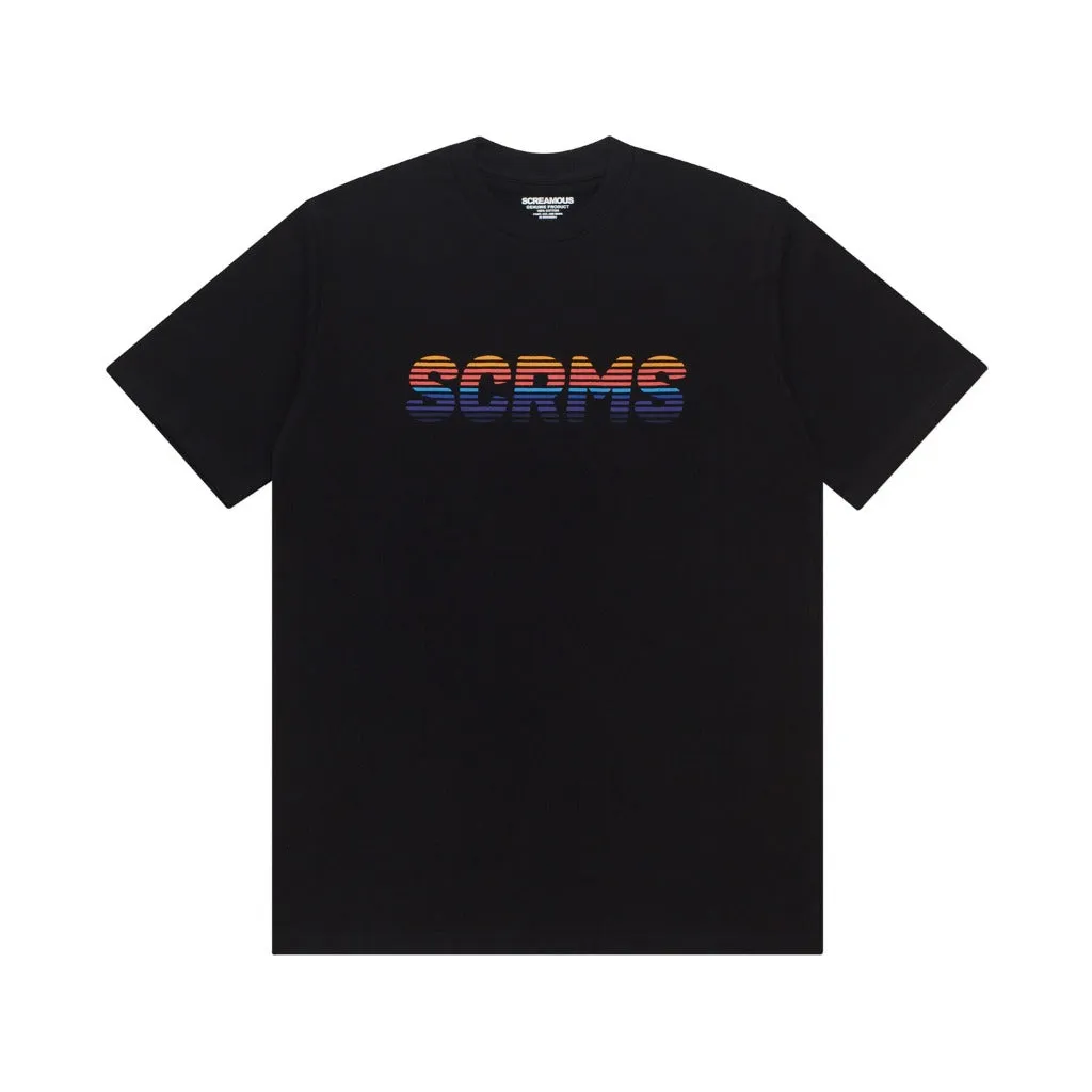 T-Shirt GRADIEN BLACK sold by Screamous