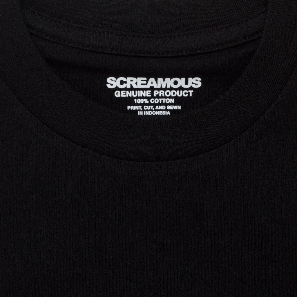 T-Shirt GRADIEN BLACK sold by Screamous product image thumbnail 3