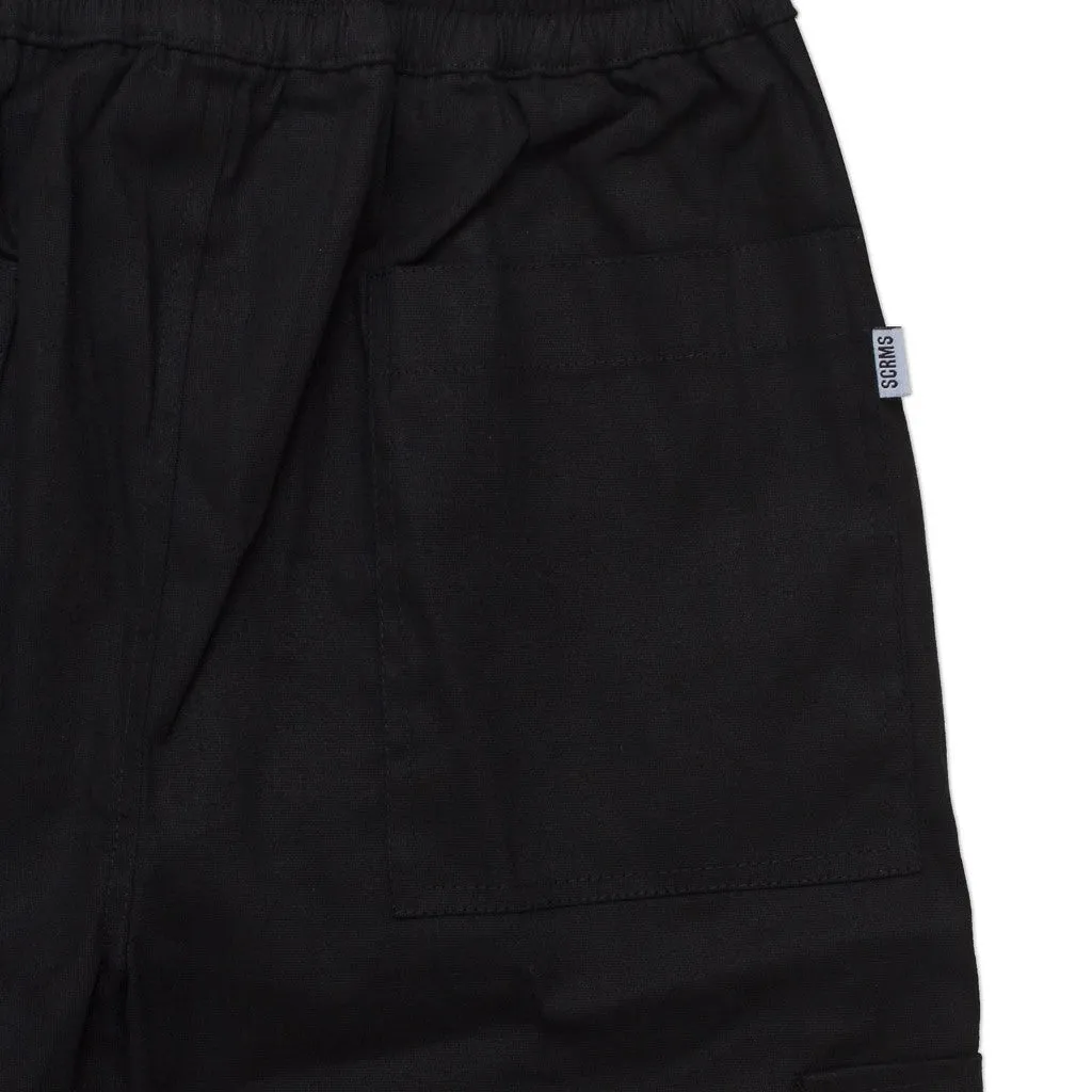 Long Cargo Pants Relaxed Fit BOLEYN BLACK sold by Screamous product image thumbnail 4