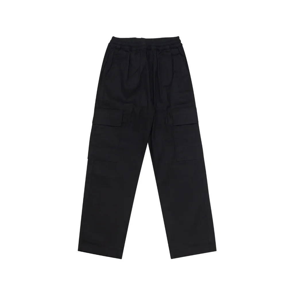 Long Cargo Pants Relaxed Fit BOLEYN BLACK sold by Screamous product image thumbnail 2