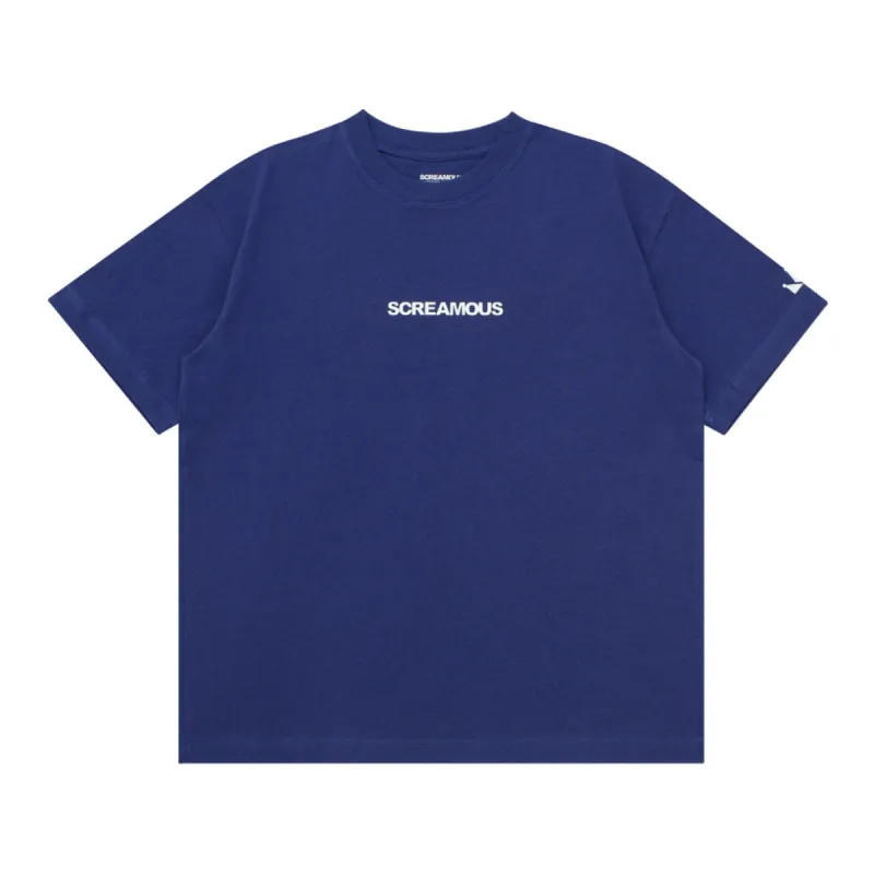 T-Shirt OVERSIZED LEGEND TINY WHITE PURPLE sold by Screamous