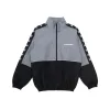 Tracktop Jacket LAGOZ BLACK GREY sold by Screamous