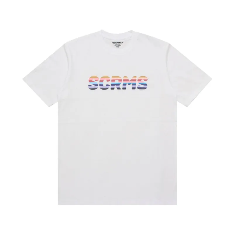 T-Shirt GRADIEN WHITE sold by Screamous