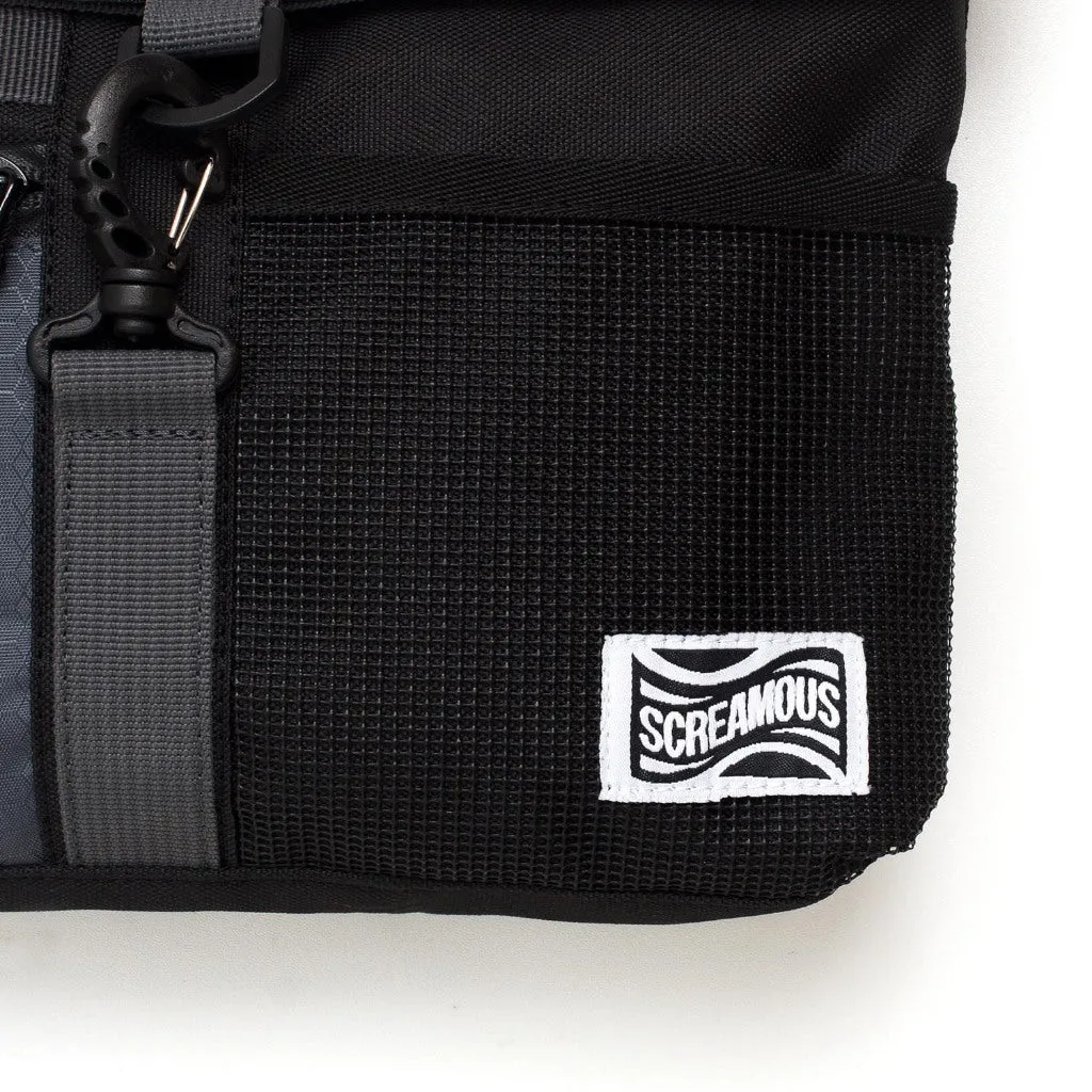 Tas Mini Sling Bag RUBBE BLACK GREY sold by Screamous product image thumbnail 3