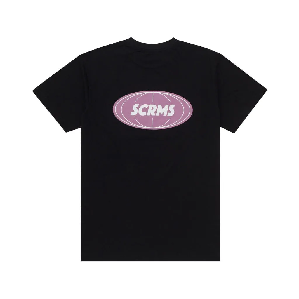 T-Shirt GLOBE BLACK sold by Screamous