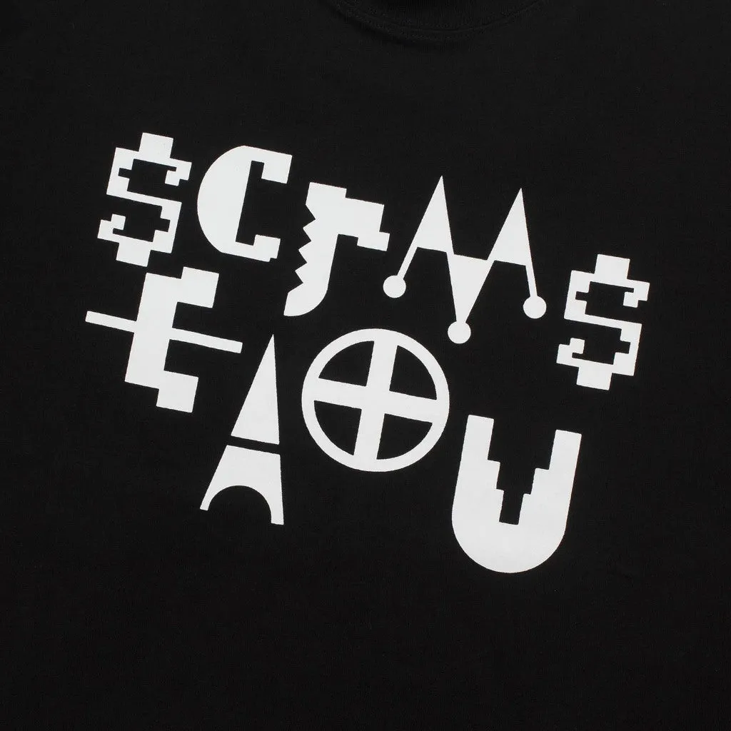 T-Shirt OVERSIZE SACH BLACK sold by Screamous product image thumbnail 2