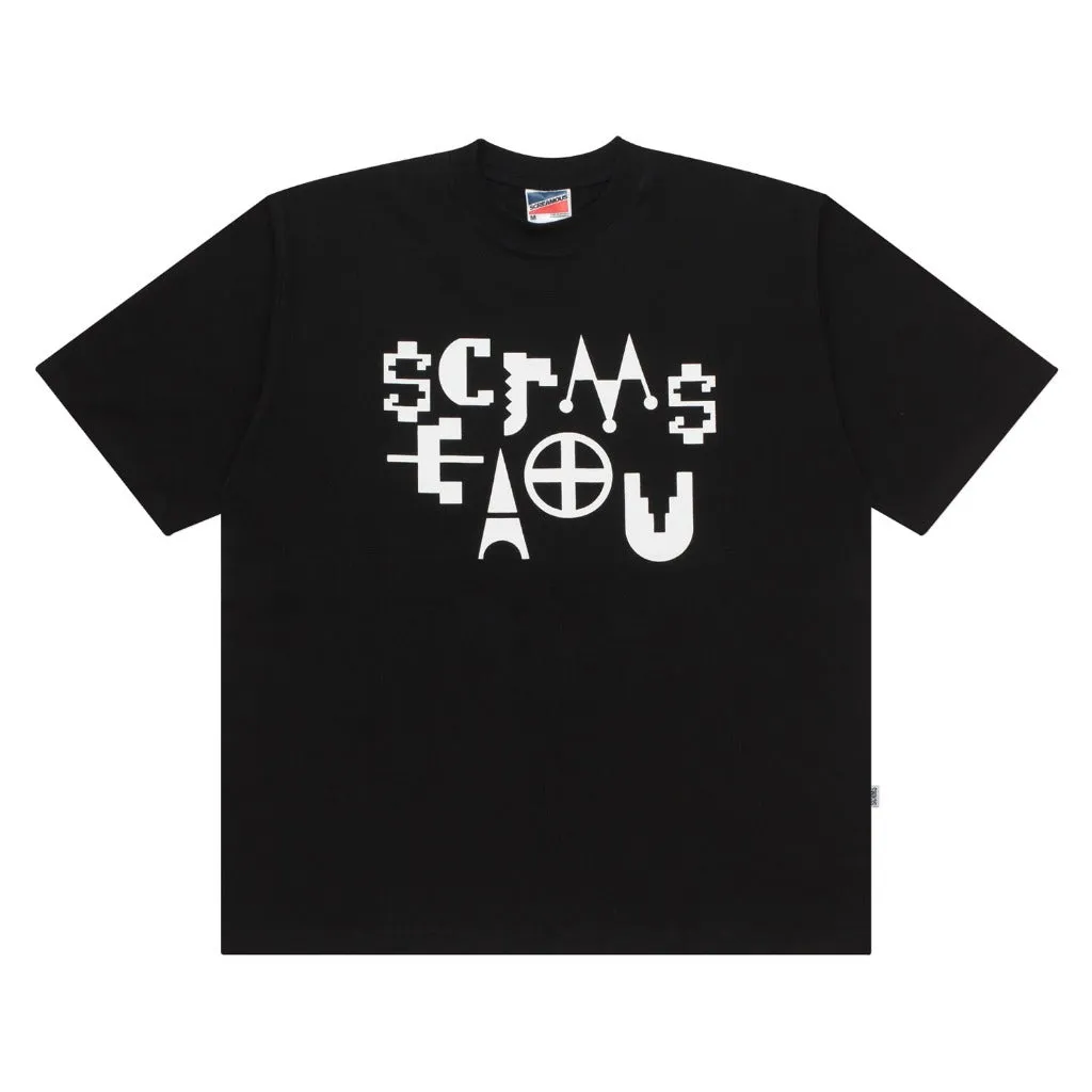 T-Shirt OVERSIZE SACH BLACK sold by Screamous