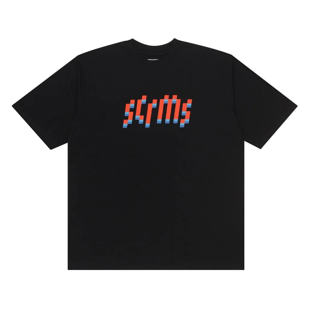 T-Shirt OVERSIZE COLOR BLOCKS BLACK sold by Screamous