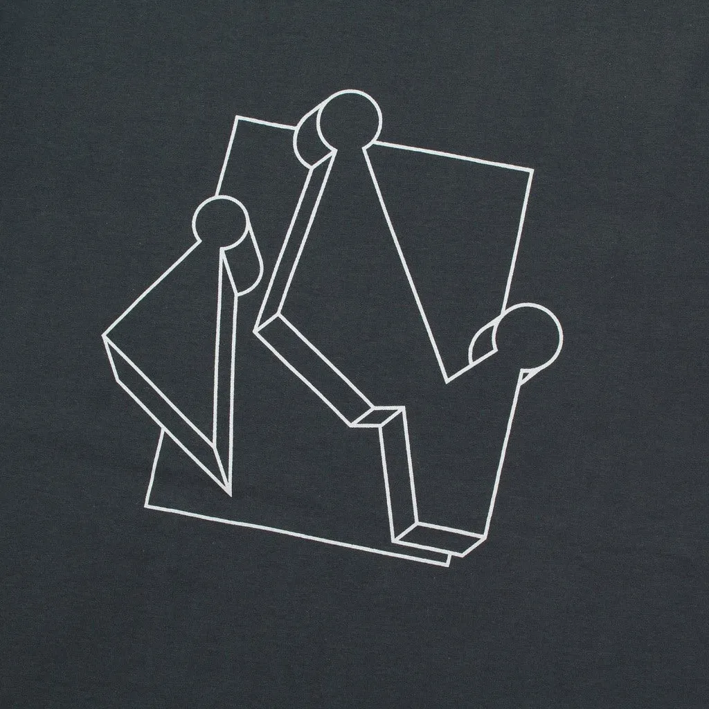 T-Shirt SQUAREN CHARCOAL sold by Screamous product image thumbnail 4