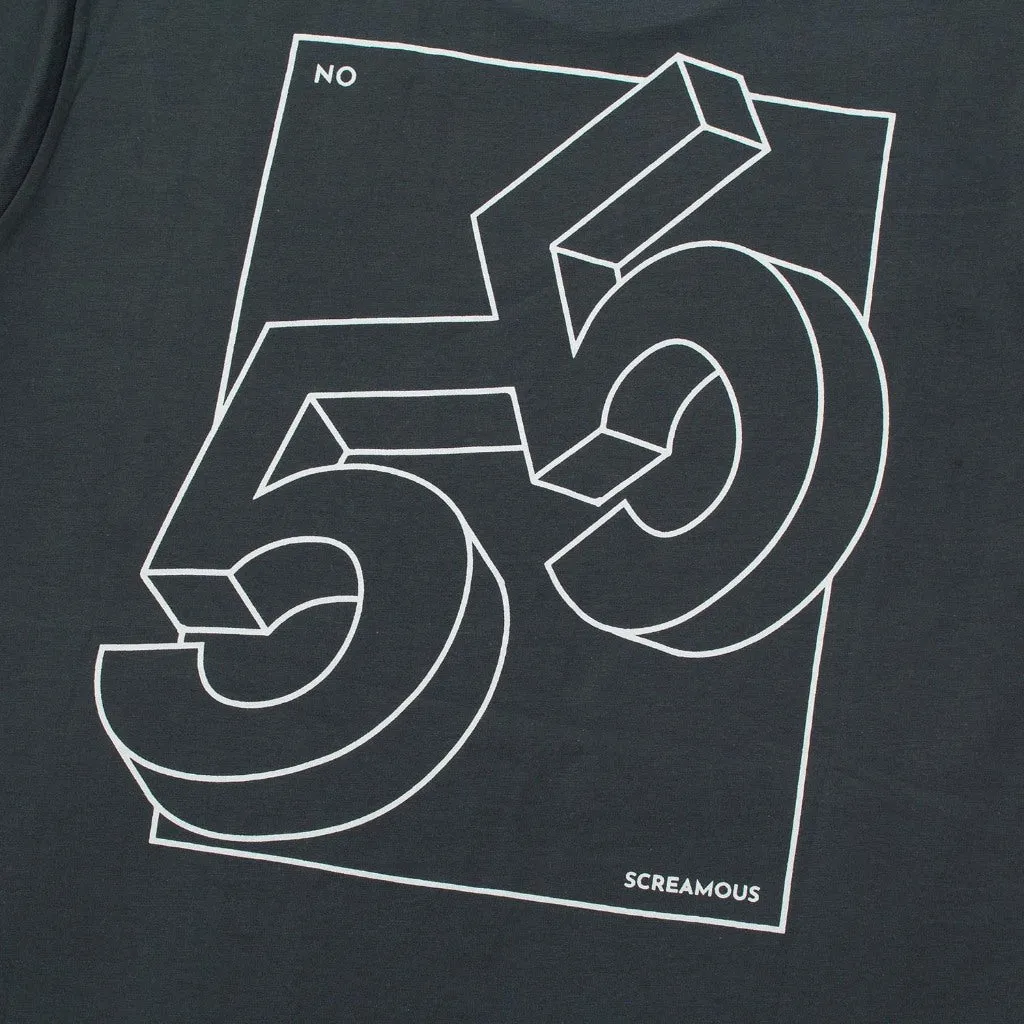 T-Shirt SQUAREN CHARCOAL sold by Screamous product image thumbnail 5