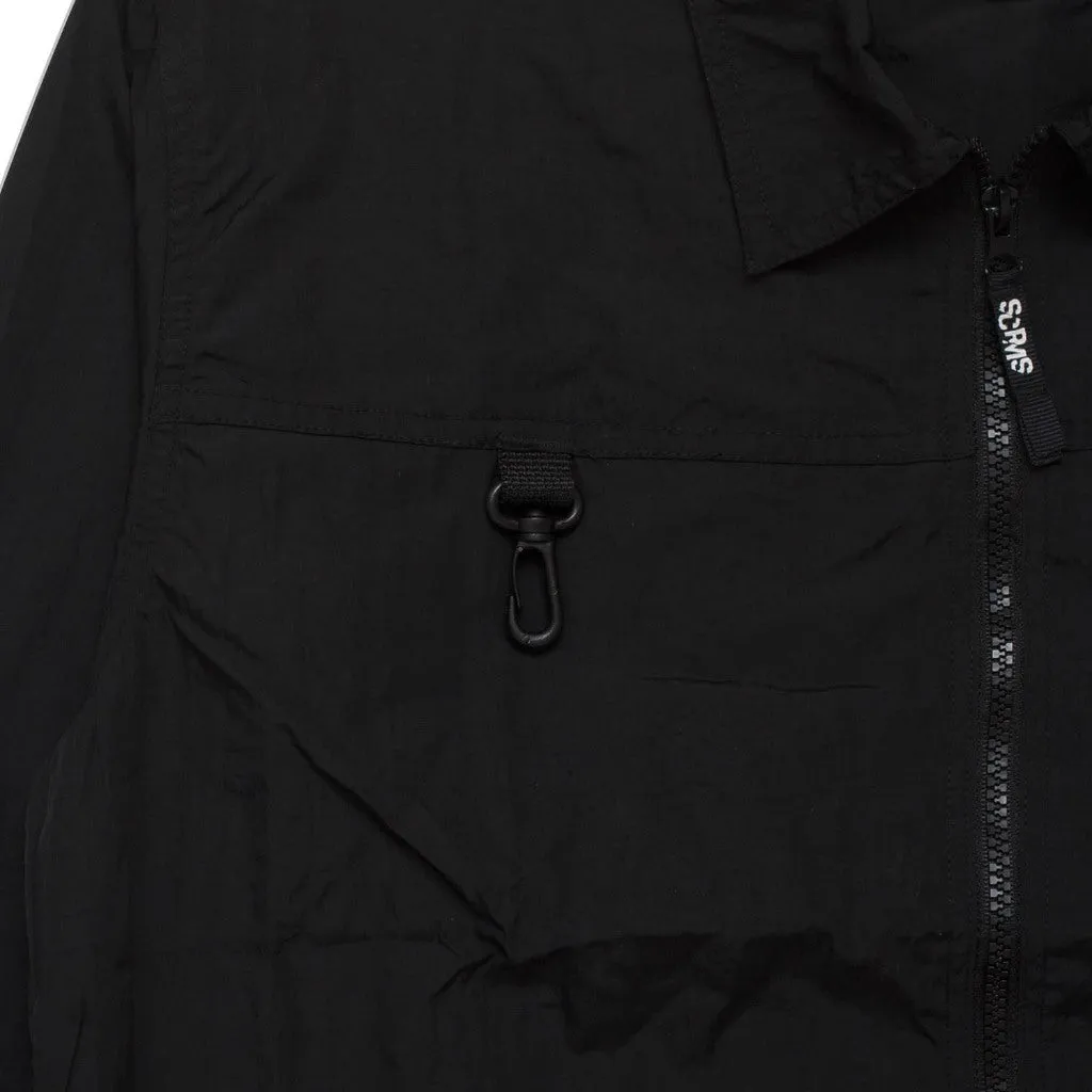 Screamous Kemeja Long Sleeve Overshirt URBEX MELDIVE BLACK sold by Screamous product image thumbnail 5
