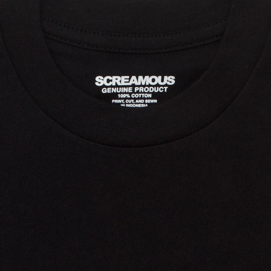T-Shirt ISOLATED BLACK sold by Screamous product image thumbnail 2