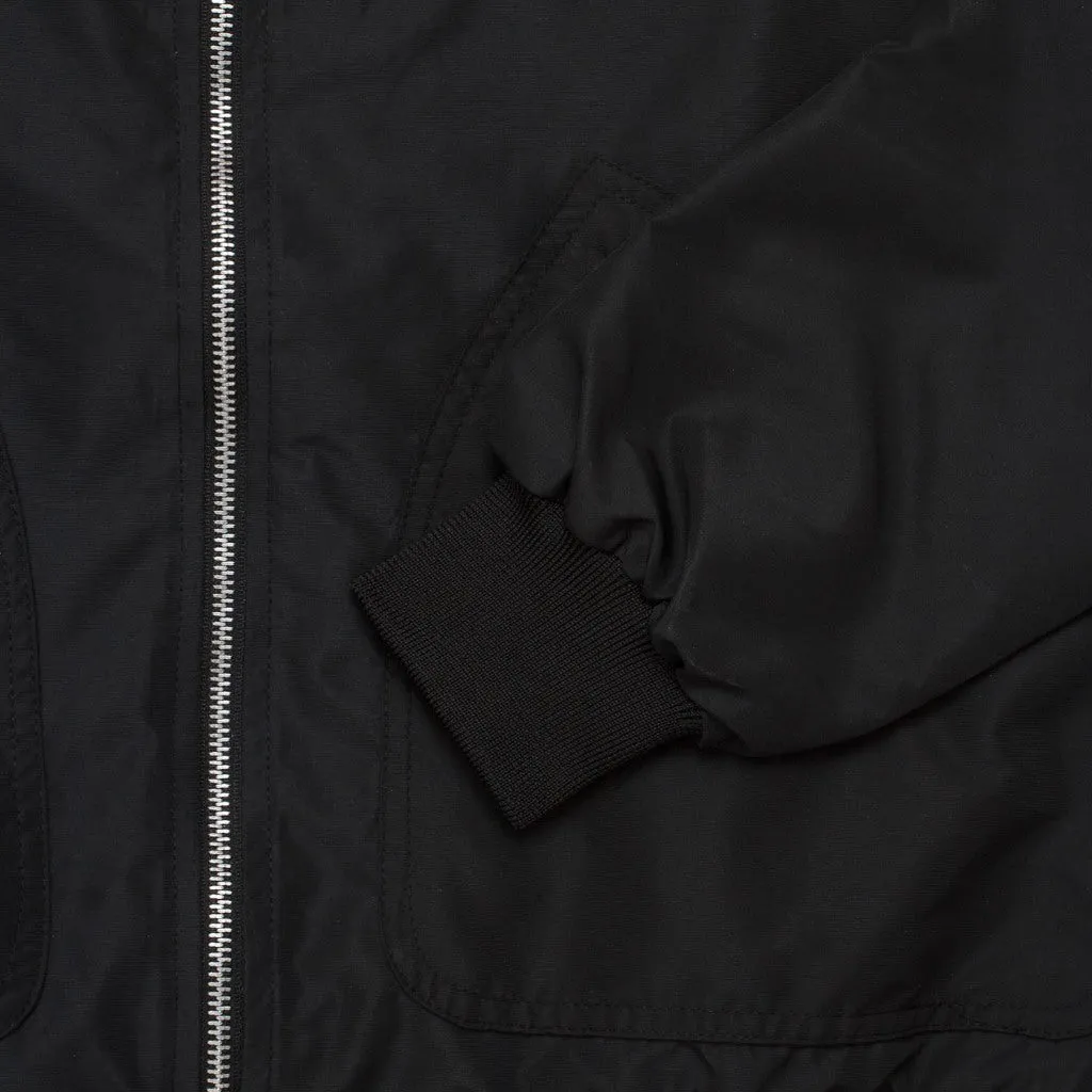 Bomber Jacket Boxy GLAZE BLACK sold by Screamous product image thumbnail 3