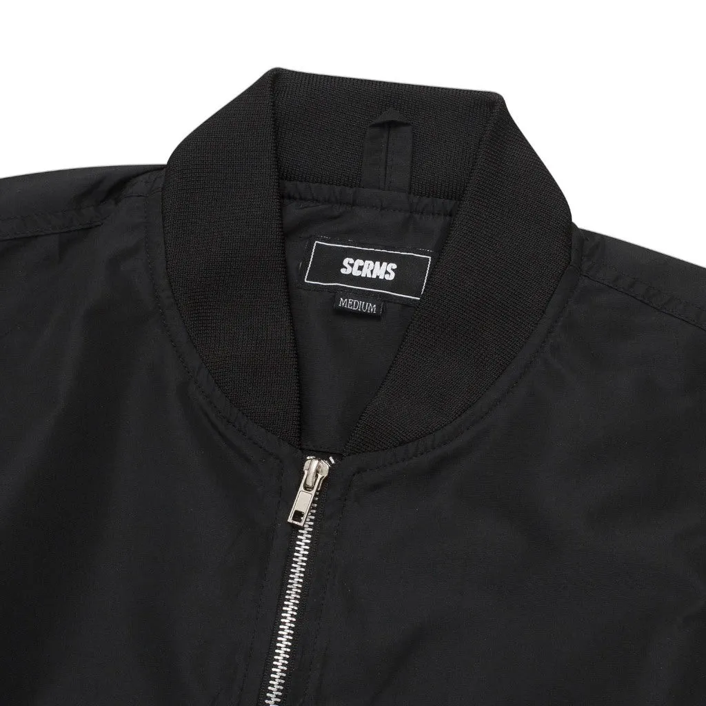 Bomber Jacket Boxy GLAZE BLACK sold by Screamous product image thumbnail 2