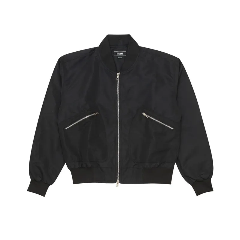 Bomber Jacket Boxy GLAZE BLACK sold by Screamous