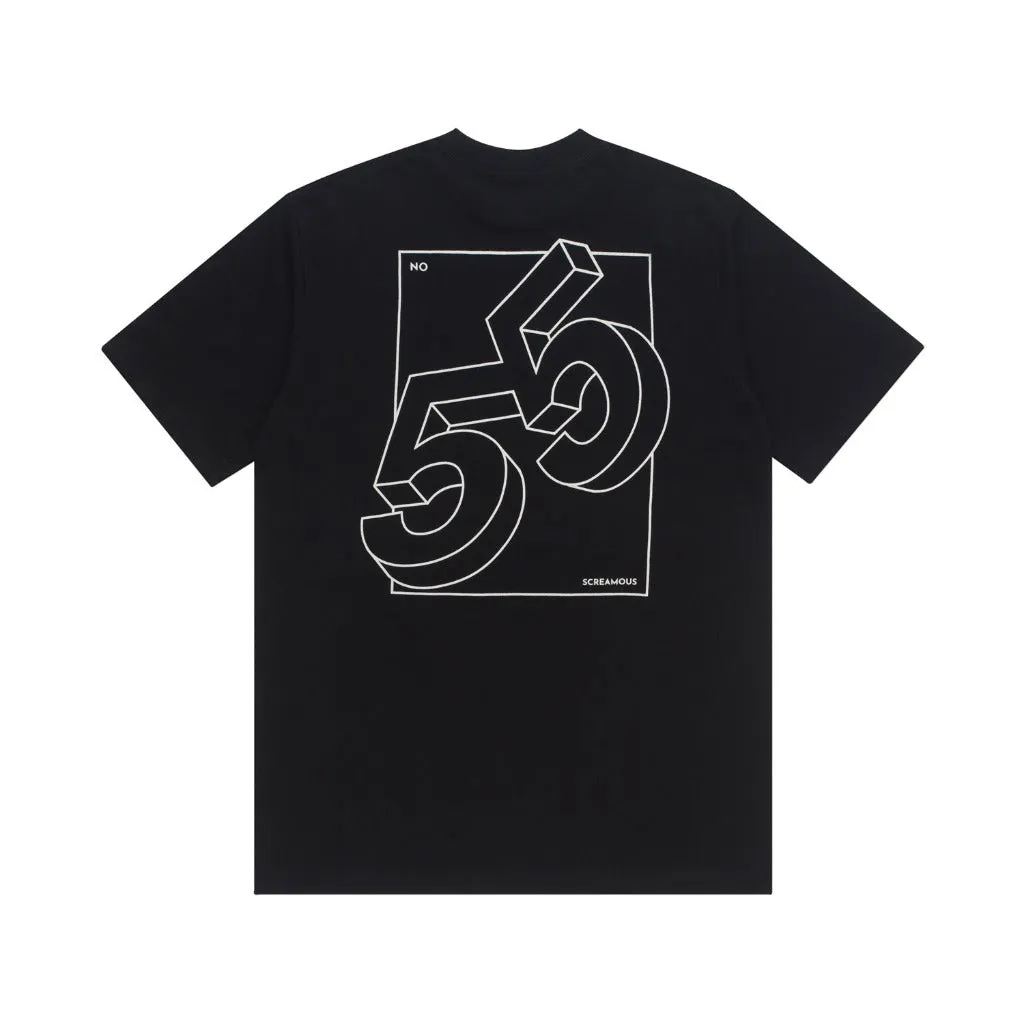 T-Shirt SQUAREN BLACK sold by Screamous