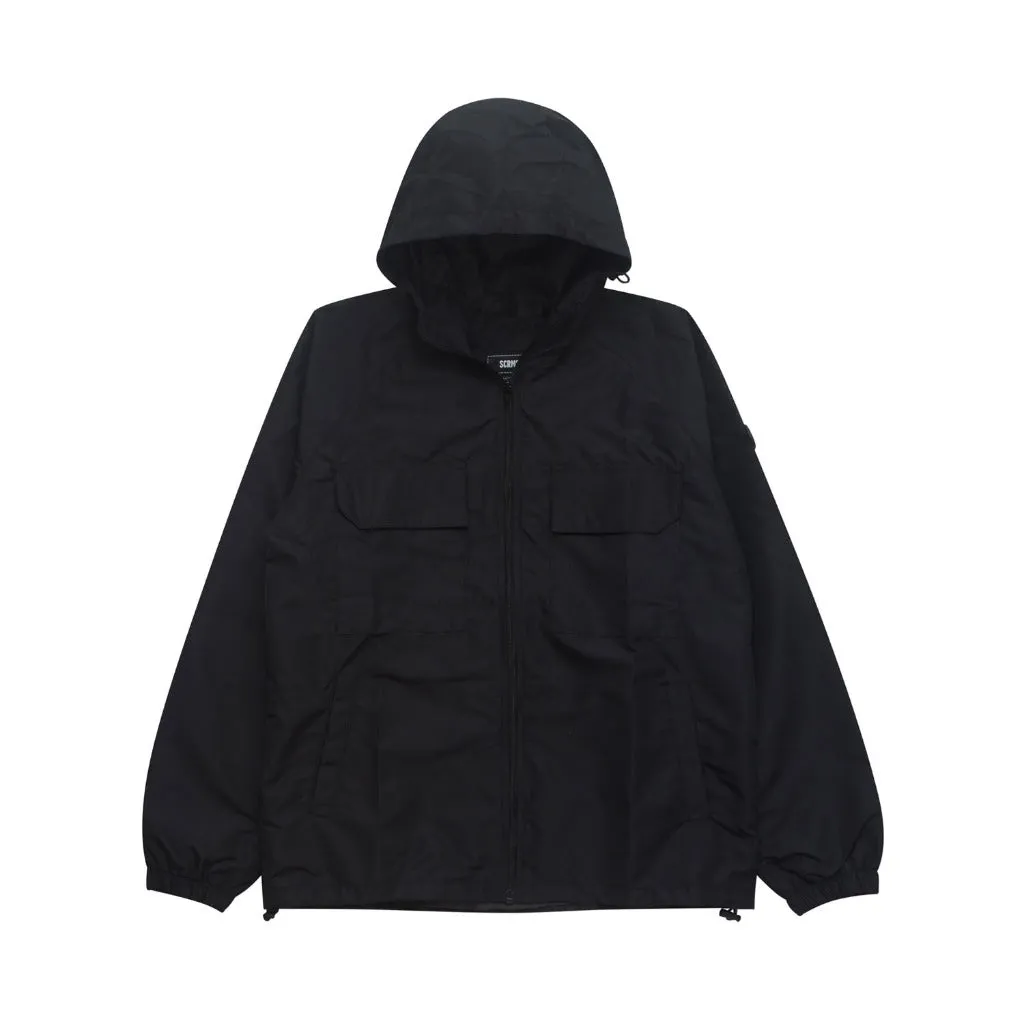 WindBreaker Jacket FORZIP BLACK sold by Screamous