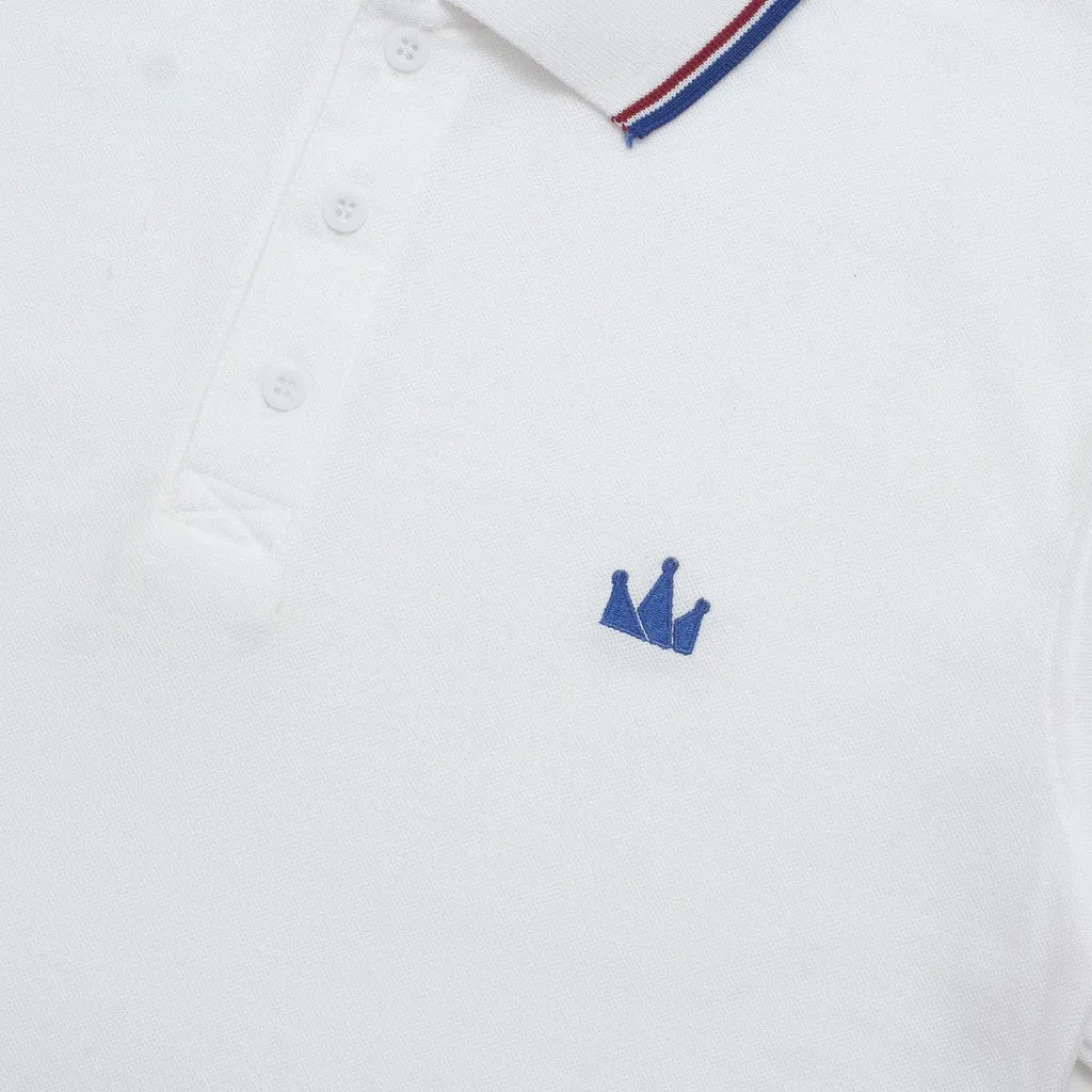 Polo Shirt CROWN LINE BLUE WHITE sold by Screamous product image thumbnail 4
