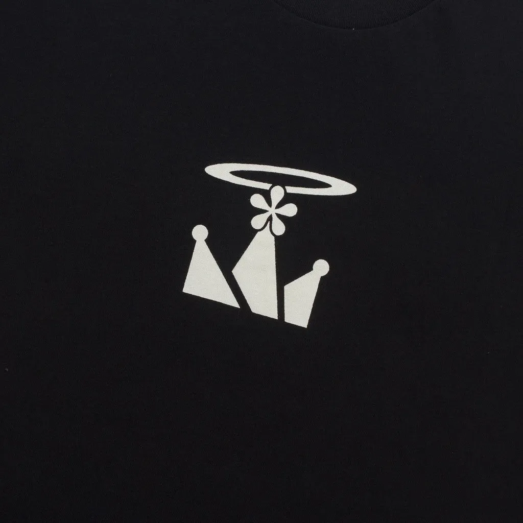 T-Shirt CALM DOWN BLACK sold by Screamous product image thumbnail 3