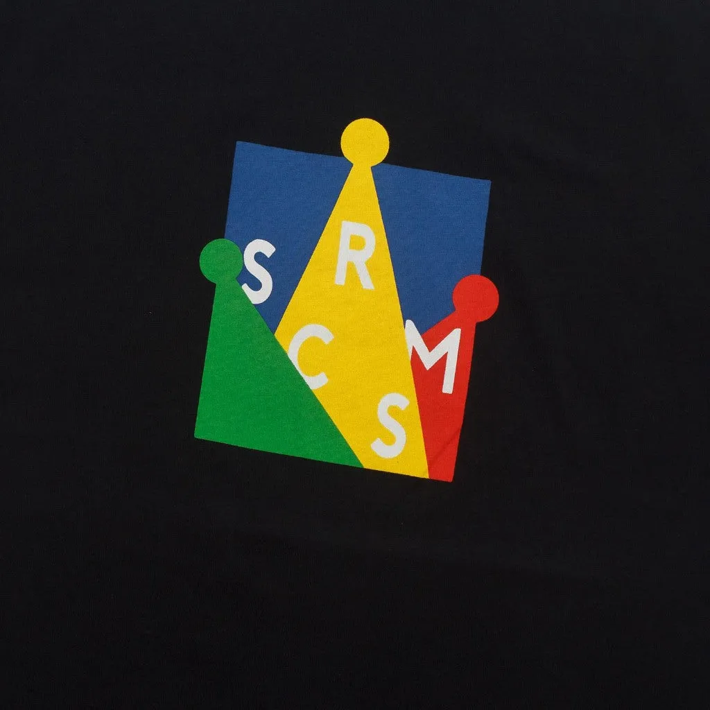 T-Shirt CROWN BLOCKS BLACK sold by Screamous product image thumbnail 2