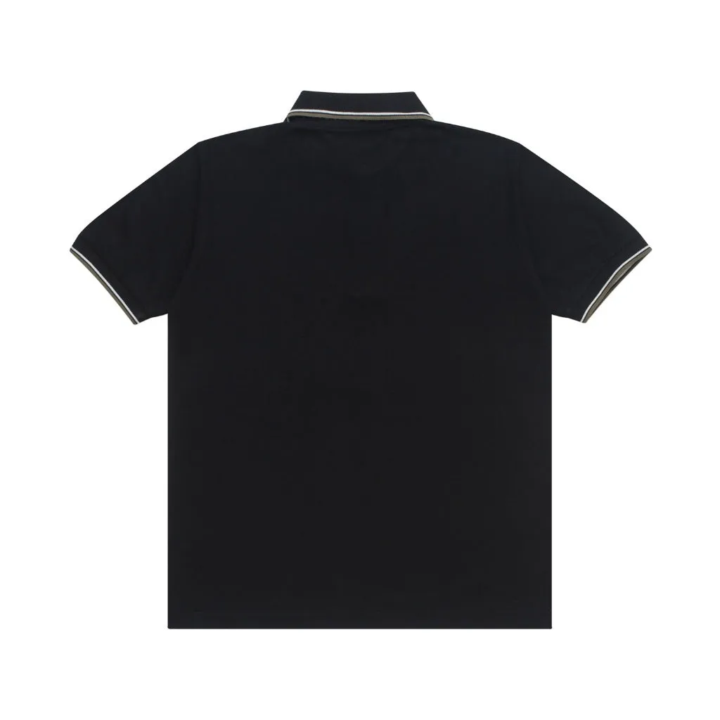 Polo Shirt CROWN LINE OLIVE BLACK sold by Screamous product image thumbnail 2