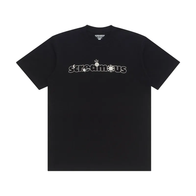 T-Shirt SMILESS BLACK sold by Screamous