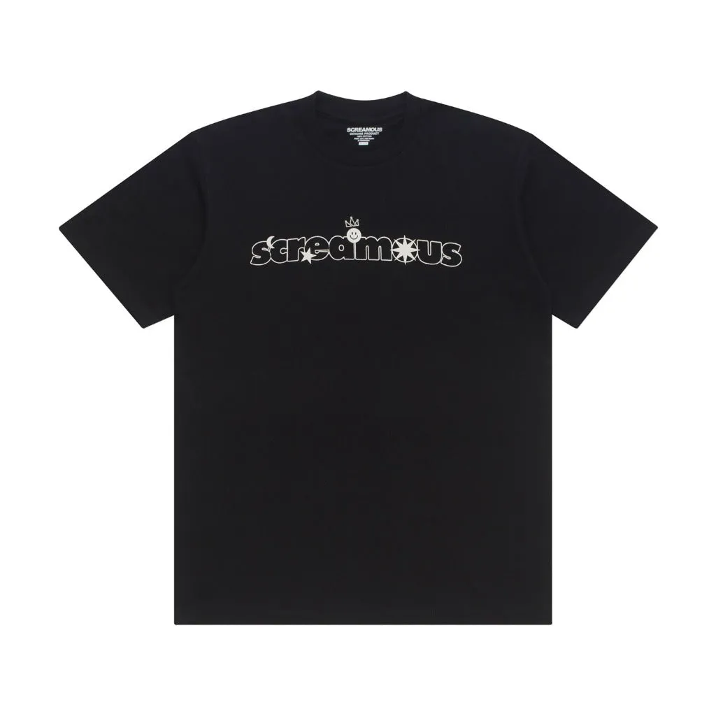 T-Shirt SMILESS BLACK sold by Screamous
