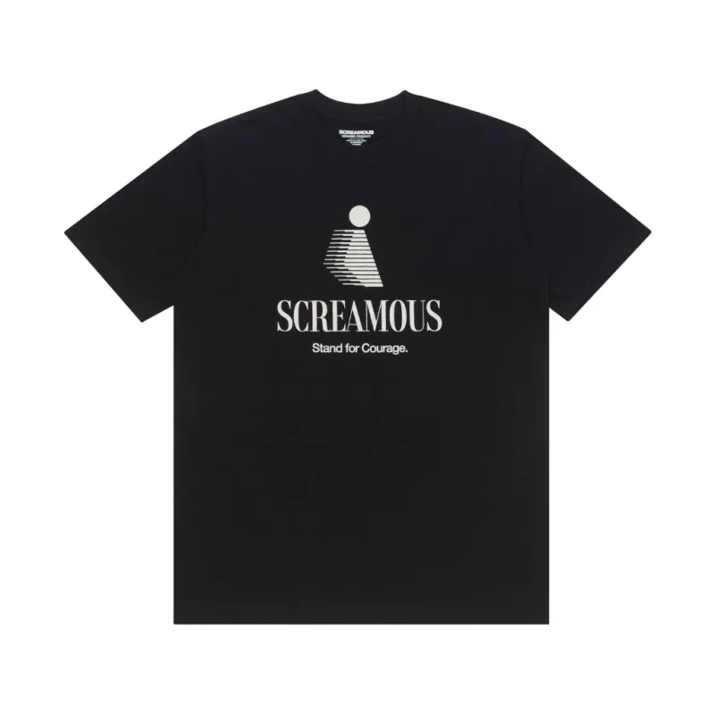 T-Shirt COURAGE BLACK sold by Screamous