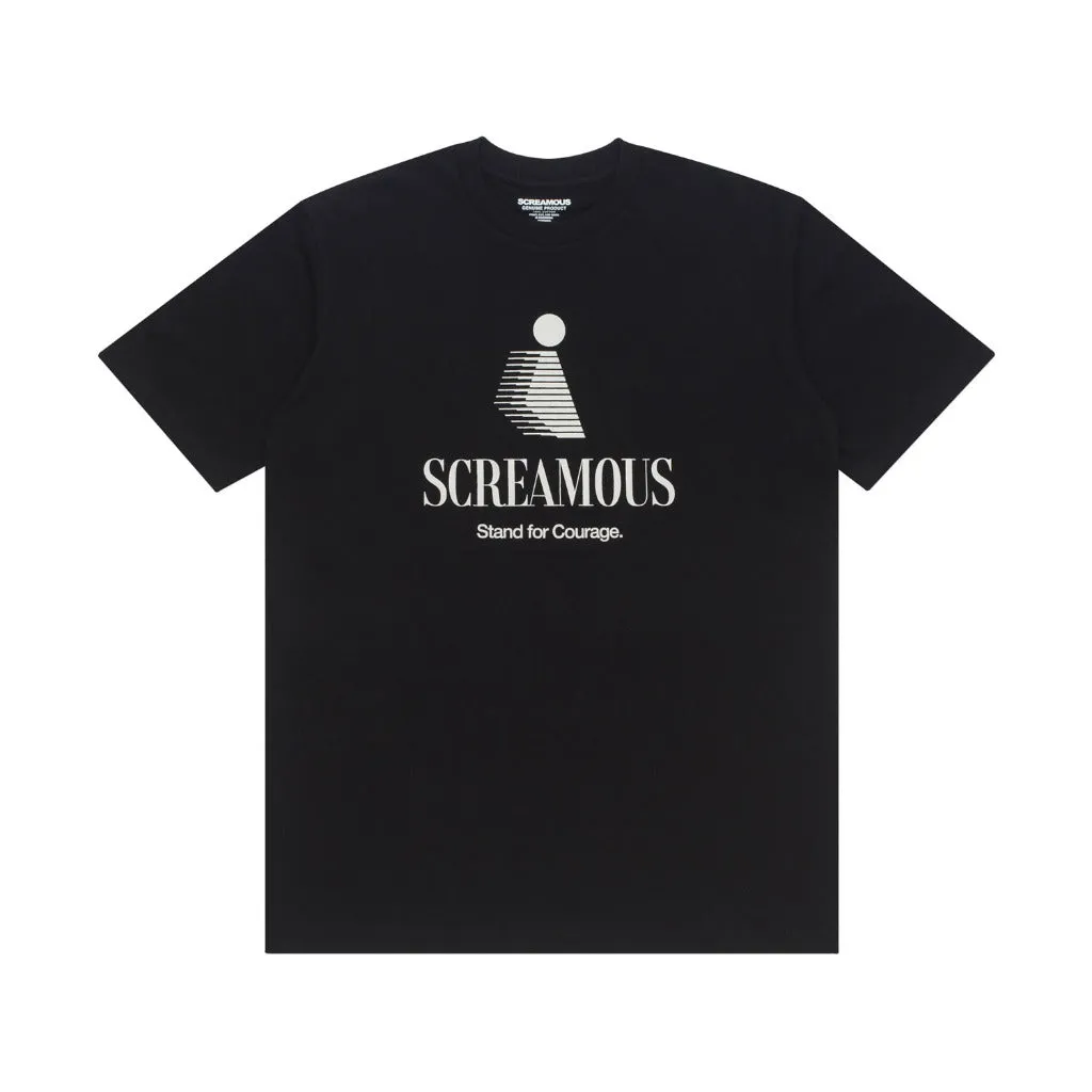 T-Shirt COURAGE BLACK sold by Screamous