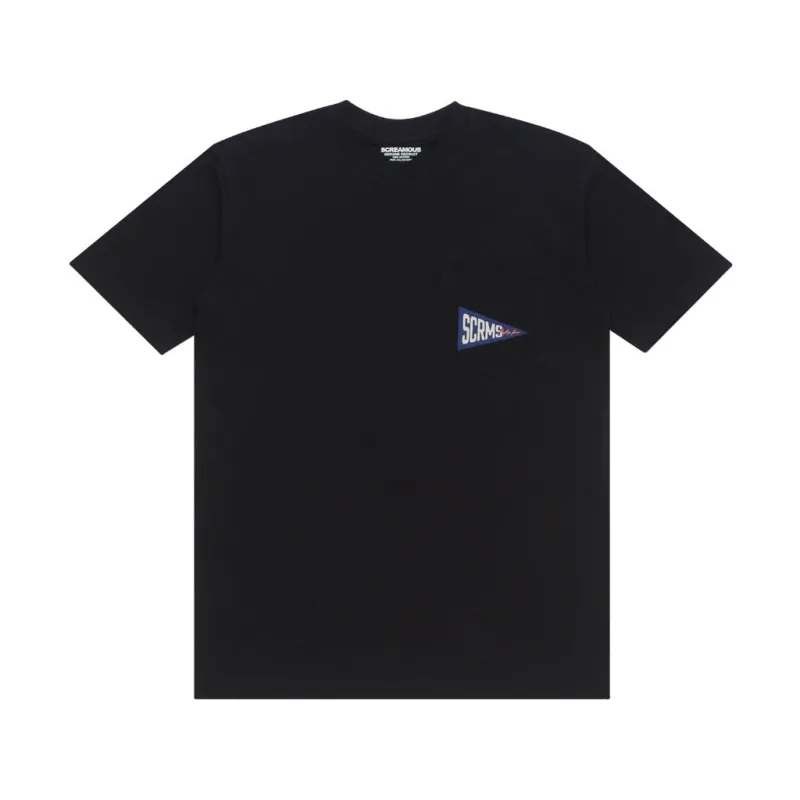 T-Shirt POCKET COLLAGE PENANT BLACK sold by Screamous