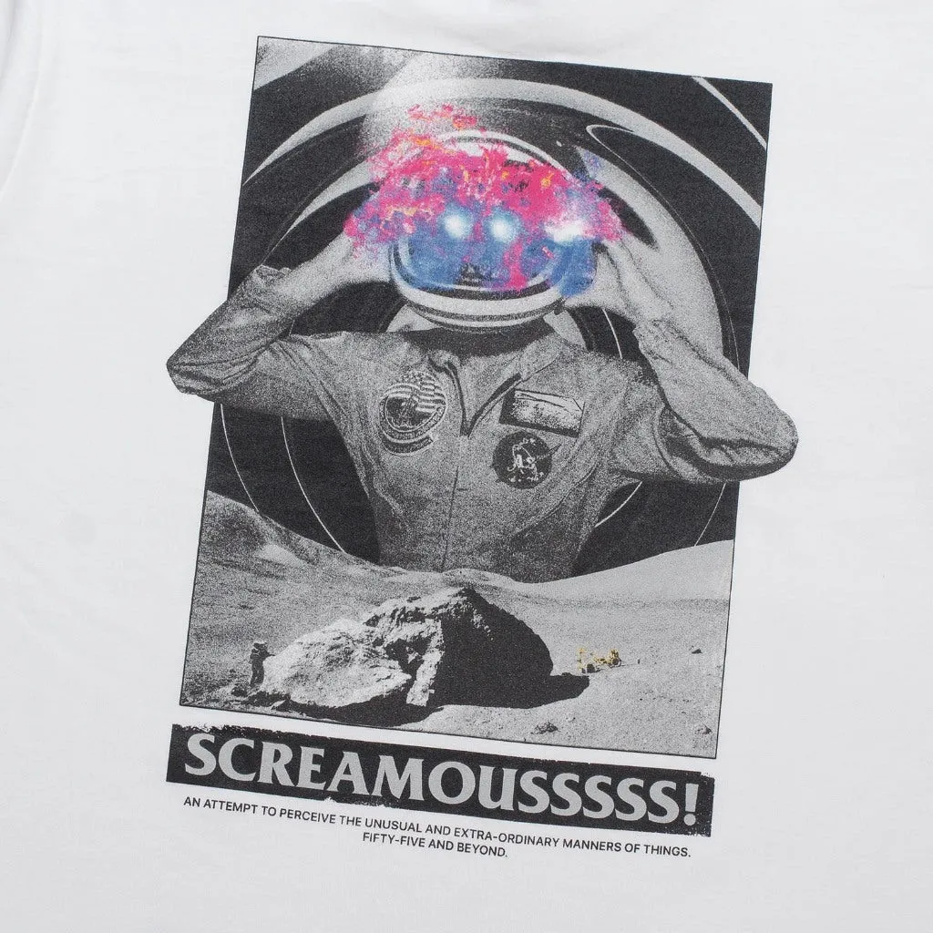 T-Shirt BOXY FIT 16s FIFTY FIVE and BEYOND BLACKHOLE WHITE sold by Screamous product image thumbnail 4