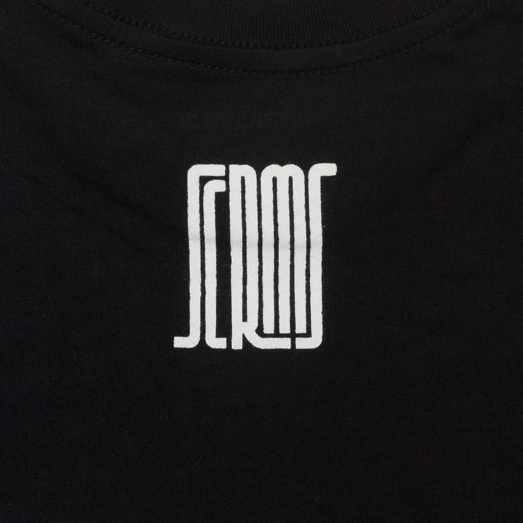 T-Shirt TOWER BLOCKS BLACK sold by Screamous product image thumbnail 4