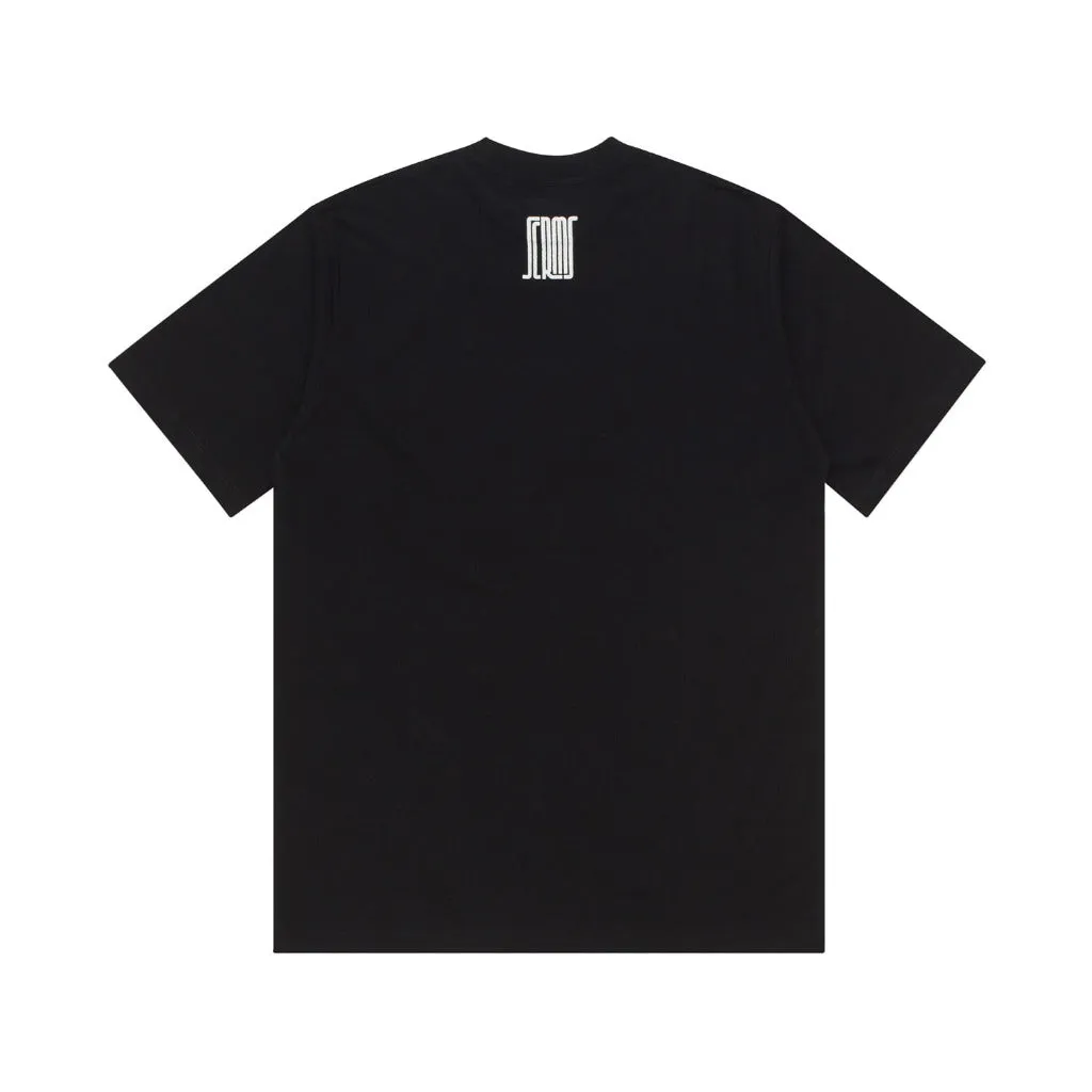 T-Shirt TOWER BLOCKS BLACK sold by Screamous product image thumbnail 2