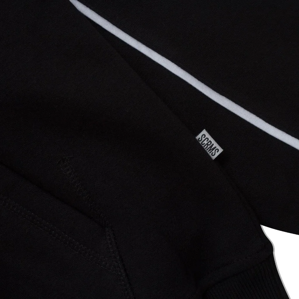 Pullover Hoodie BERT BLACK sold by Screamous product image thumbnail 3