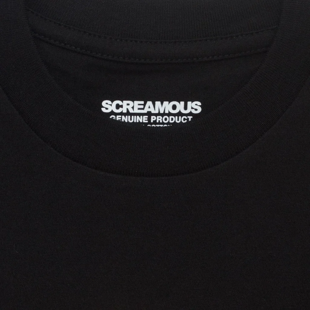 Screamous Kaos T-Shirt MEREIN BLACK sold by Screamous product image thumbnail 5