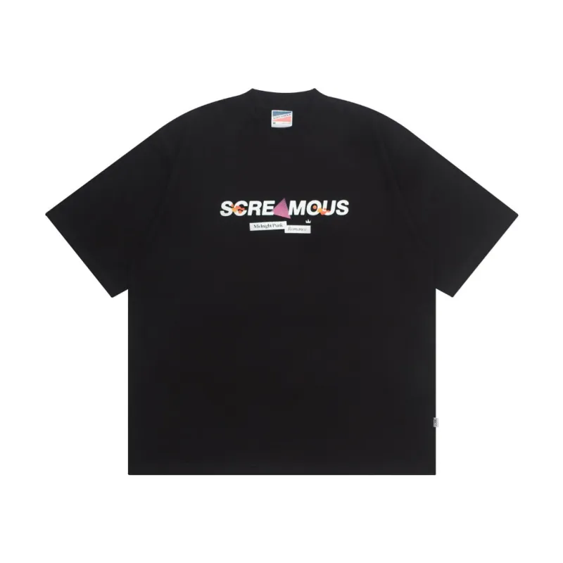 T-Shirt OVERSIZE 16s MPR TYPE BLACK sold by Screamous